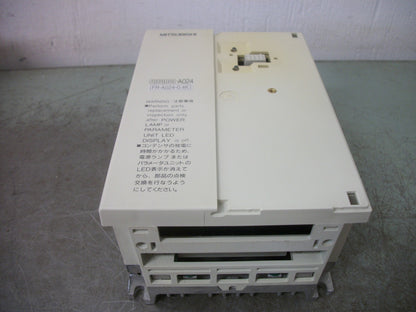 MITSUBISHI FREQROL-A024 1/2HP INVERTER DRIVE FR-A024-0.4K-UL 230VOLT 3PH 3AMP