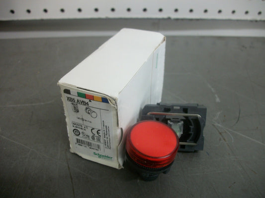 TELEMECANIQUE RED PILOT LIGHT XB5AVB4 24VOLT NIB