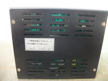 DAISAN KOGYO ST6 STEPPING MOTOR DRIVER ST63 100VAC NOB