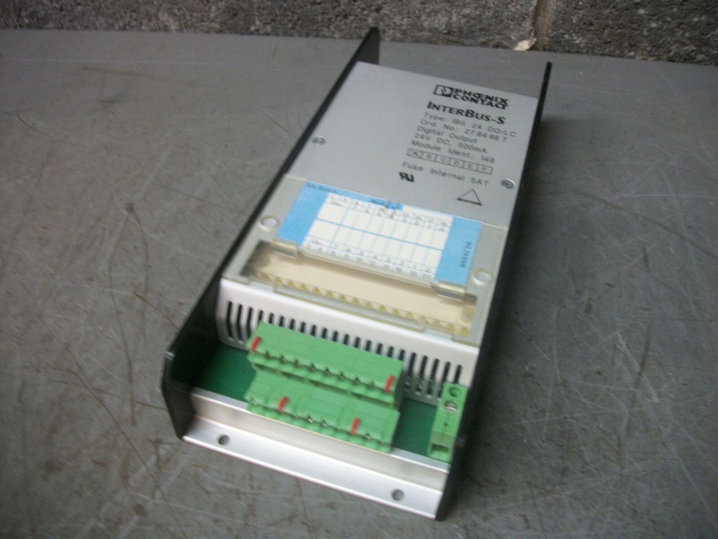 PHOENIX CONTACT DIGITAL OUTPUT MODULE IBS24DO/LC