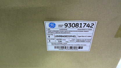 GE 93081742 BOX OF 8 LED LUMINAIRES LRXR840835PHEL 120VOLT NIB