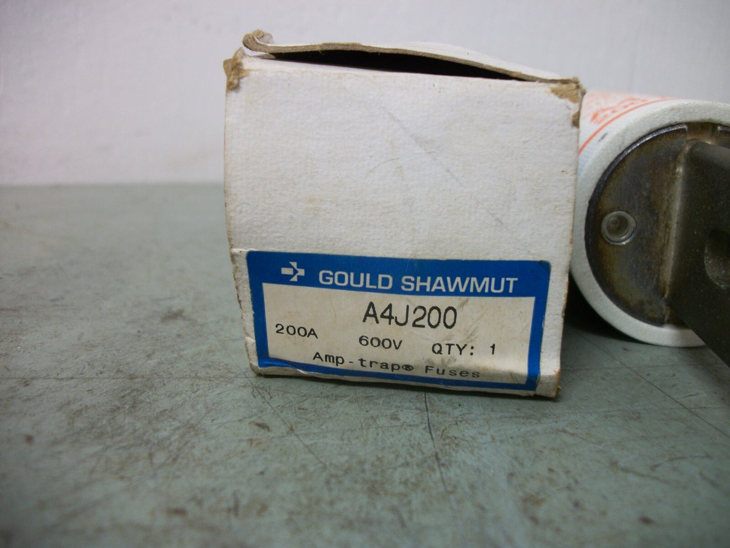 GOULD SHAWMUT AMP-TRAP FUSE A4J200 200AMP 600VOLT NIB