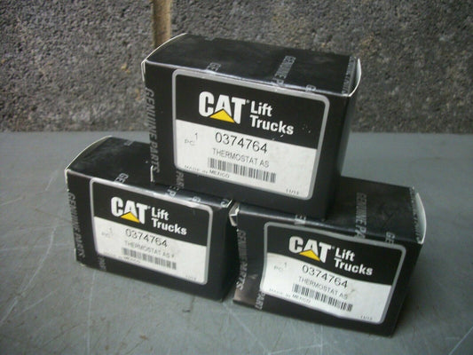 CAT LOT OF 3 THERMOSTATS 0374764 NIB