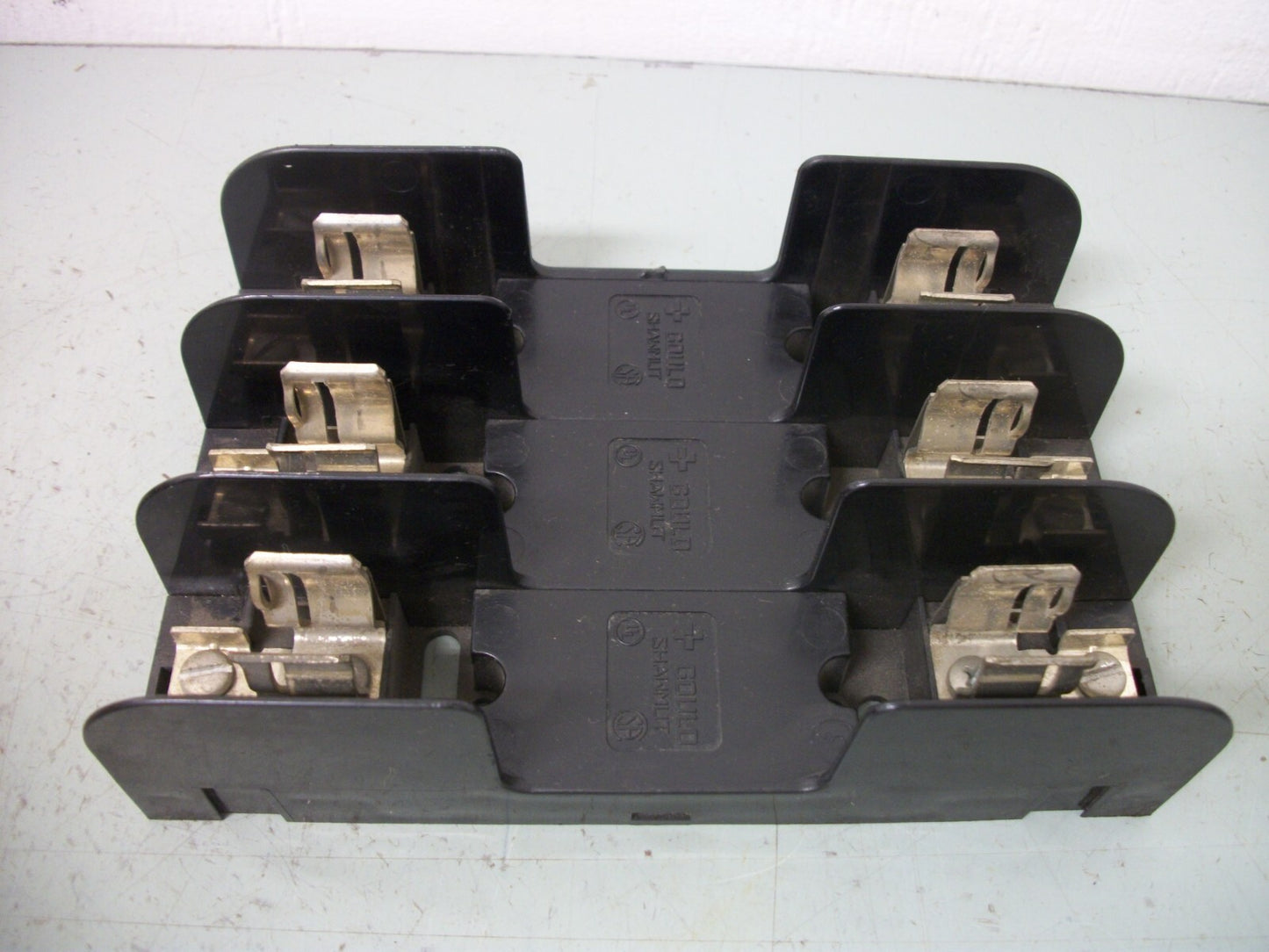 GOULD SHAWMUT CLASS H/K FUSEHOLDER 60318 30AMP 600VOLT 3POLE