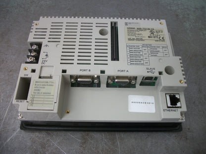 OMRON INTERACTIVE TOUCH SCREEN OPERATOR INTERFACE DISPLAY PANEL NS5-TQ11B-V2