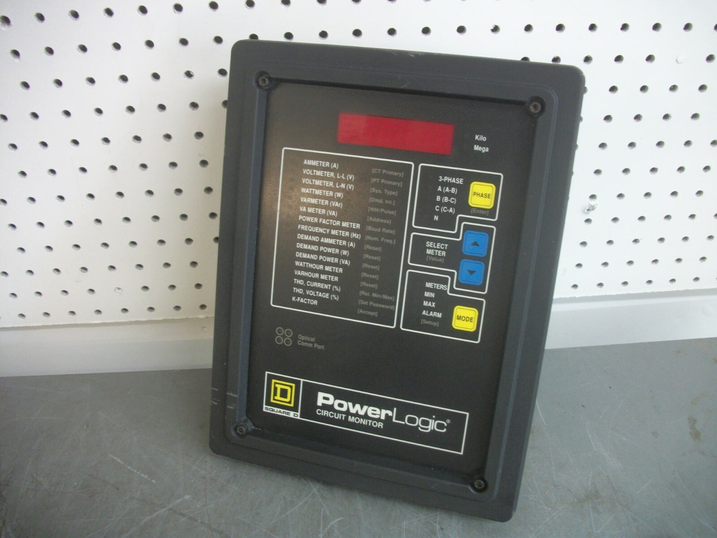 SQUARE D POWERLOGIC CIRCUIT MONITOR 3020CM2250