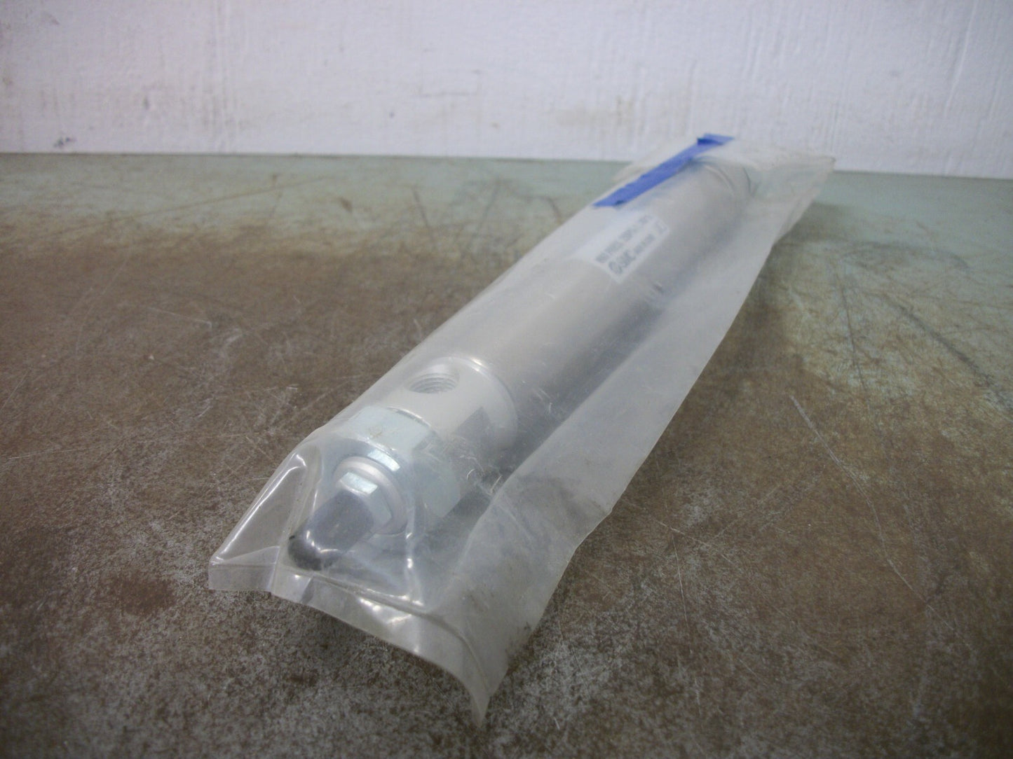 SMC STAINLESS PNEUMATIC CYLINDER NCME088-0400C 7/8" BORE 4" STROKE NEW