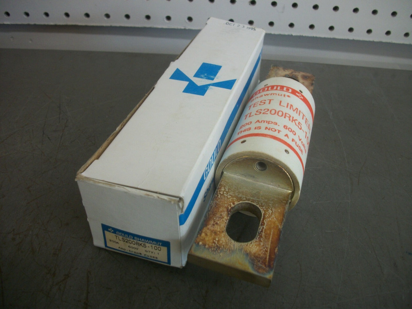 GOULD SHAWMUT TEST LIMITER FUSE TLS200RK5-100 200AMP 600VOLT NIB
