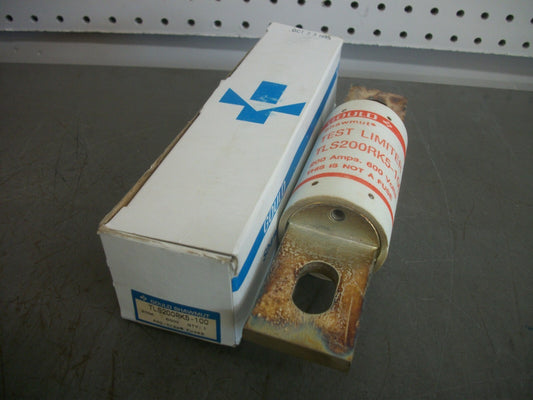 GOULD SHAWMUT TEST LIMITER FUSE TLS200RK5-100 200AMP 600VOLT NIB