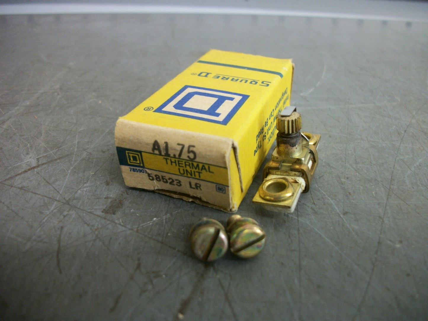 SQUARE D OVERLOAD RELAY THERMAL HEATER A1.75 NIB