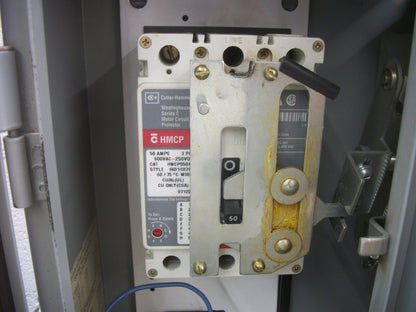 CUTLER-HAMMER STARTER COMBO SIZE 2 AN16GN0 120VCOIL 50AMP BREAKER