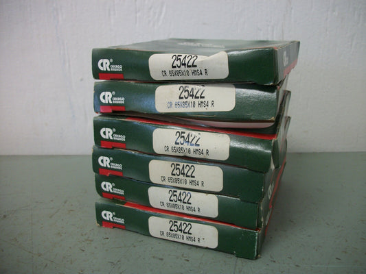CHICAGO RAWHIDE CR LOT OF 6 65X85X10 HMS4 R JOINT RADIAL OIL SEALS 25422 NIB
