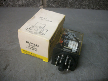 PHILIPS ECG RELAY RLY1143 10AMP 24VDC NIB