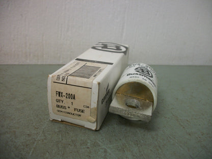 BUSSMANN SEMICONDUCTOR FUSE FXW-200A 200AMP 250VOLT NIB