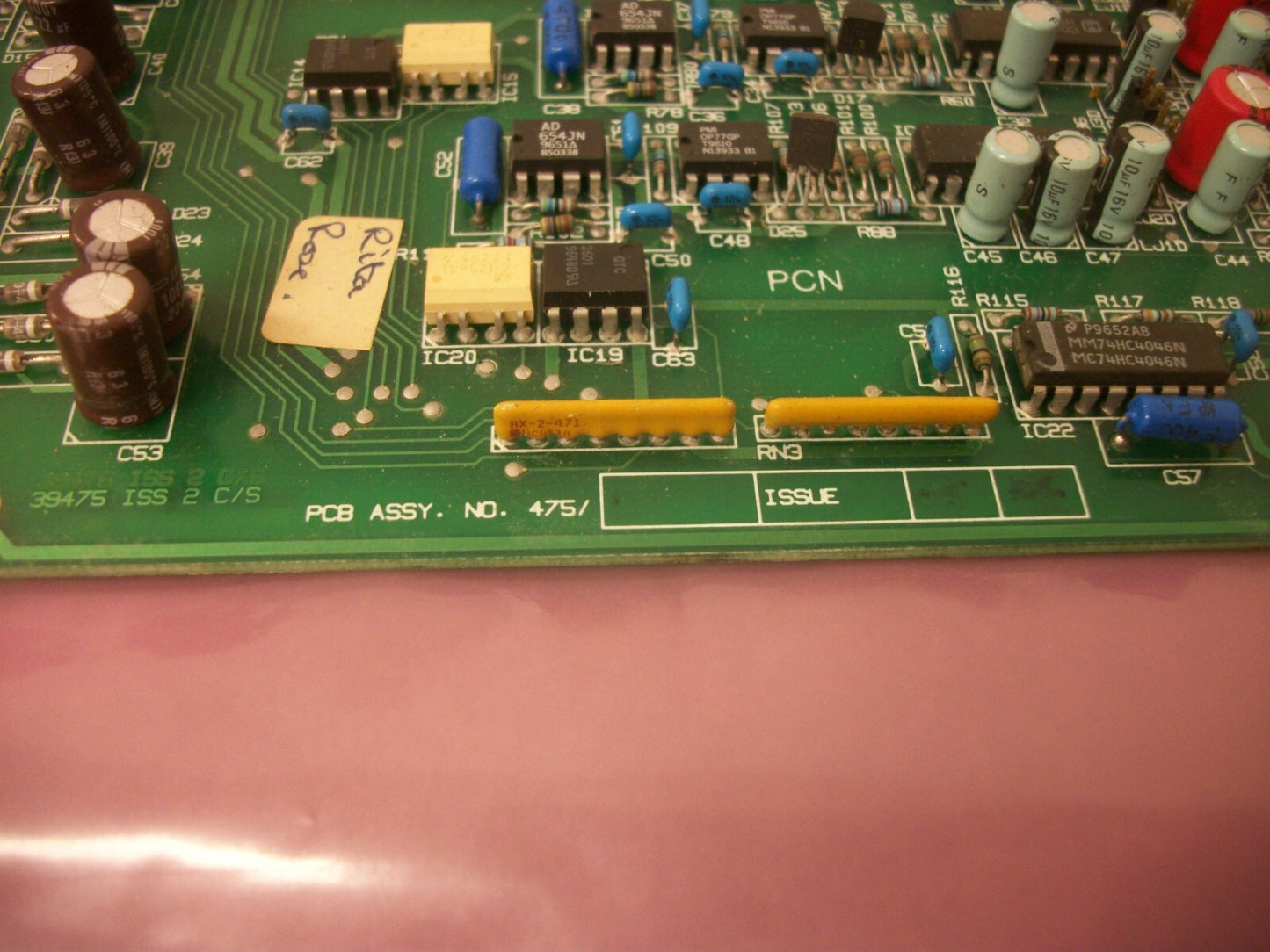 WESTGARDSMAN T/C I/P PCB CONTROL BOARD 475/01