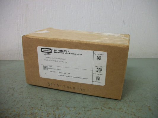HUBBELL ELECTRICALLY HELD N.C. CXR RELAY CXRTC 20AMP 480VOLT 2P NIB