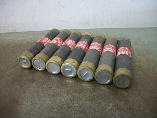 BUSSMANN LOT OF 7 FUSETRON FUSES FRS60 60AMP 600VOLT