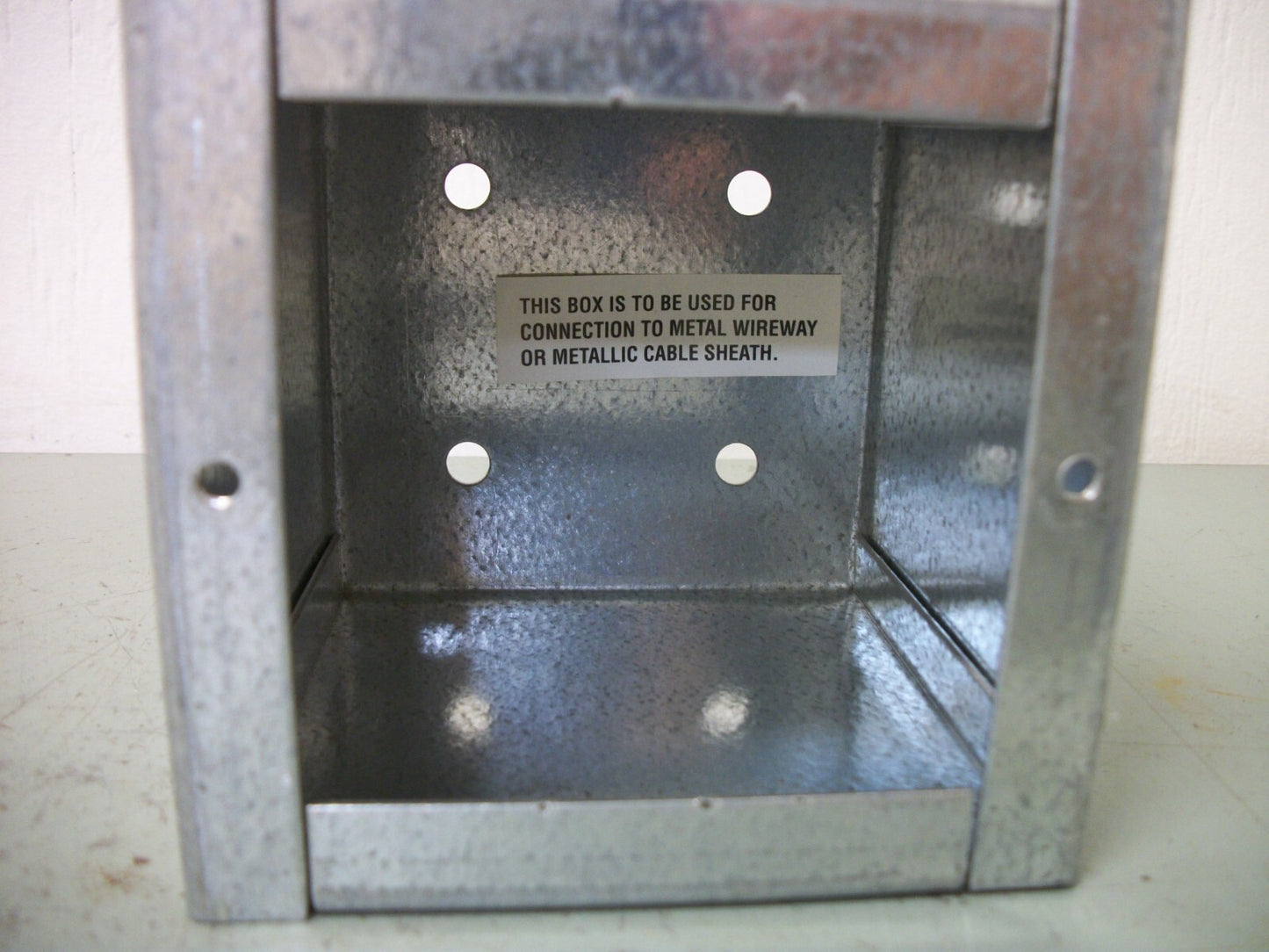 AUSTIN 4X4X4 JUNCTION PULL BOX ENCLOSURE TYPE 1 444SB NEW