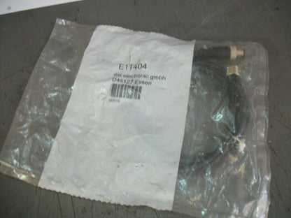 IFM EFECTOR ELECTRONIC CABLE E11404 NEW