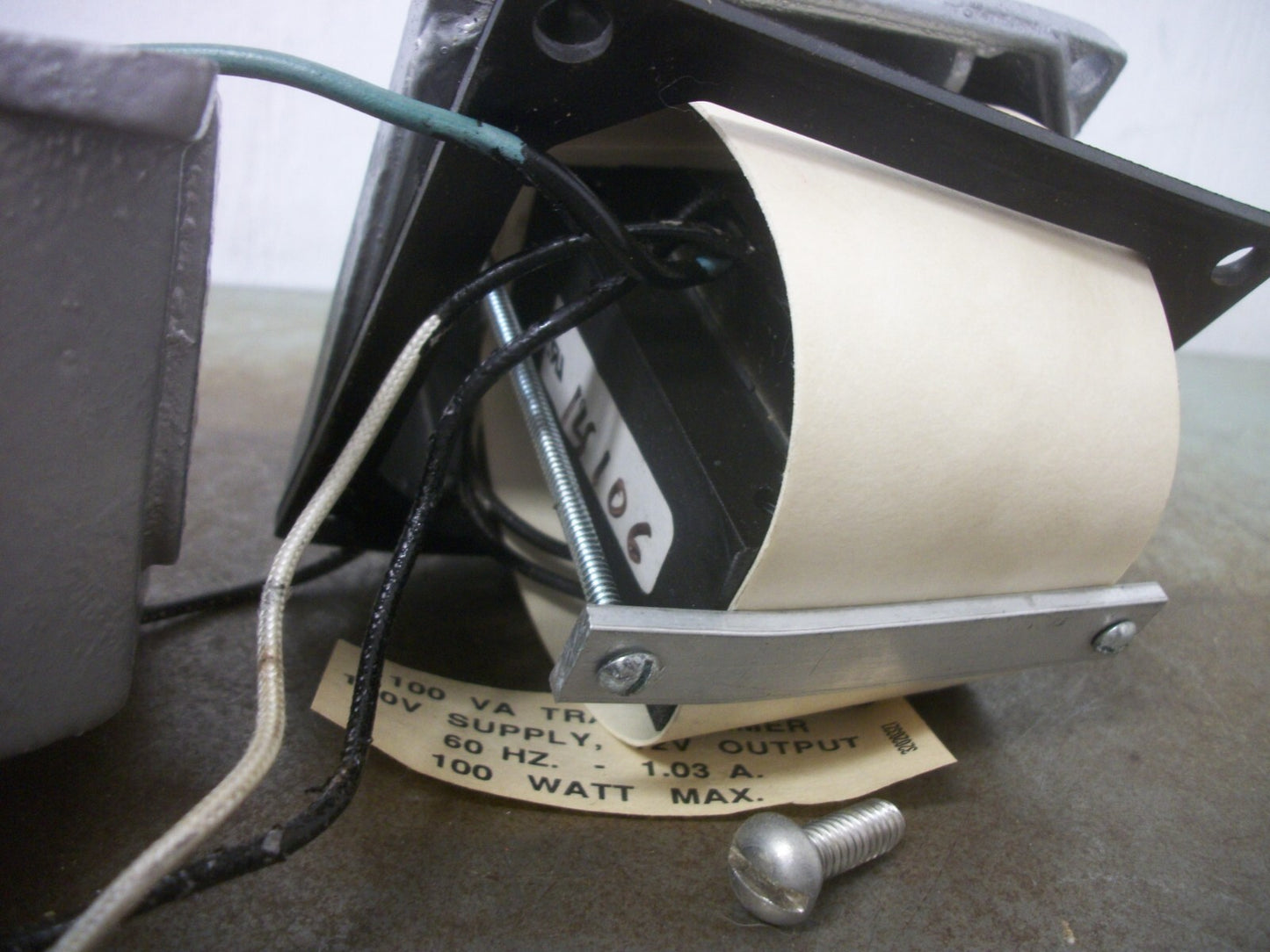 HADCO 100VA 1PH LOW VOLTAGE TRANSFORMER TB100-12 HV 120 LV 12 100WATT NIB