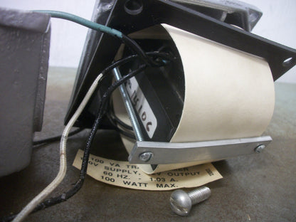 HADCO 100VA 1PH LOW VOLTAGE TRANSFORMER TB100-12 HV 120 LV 12 100WATT NIB