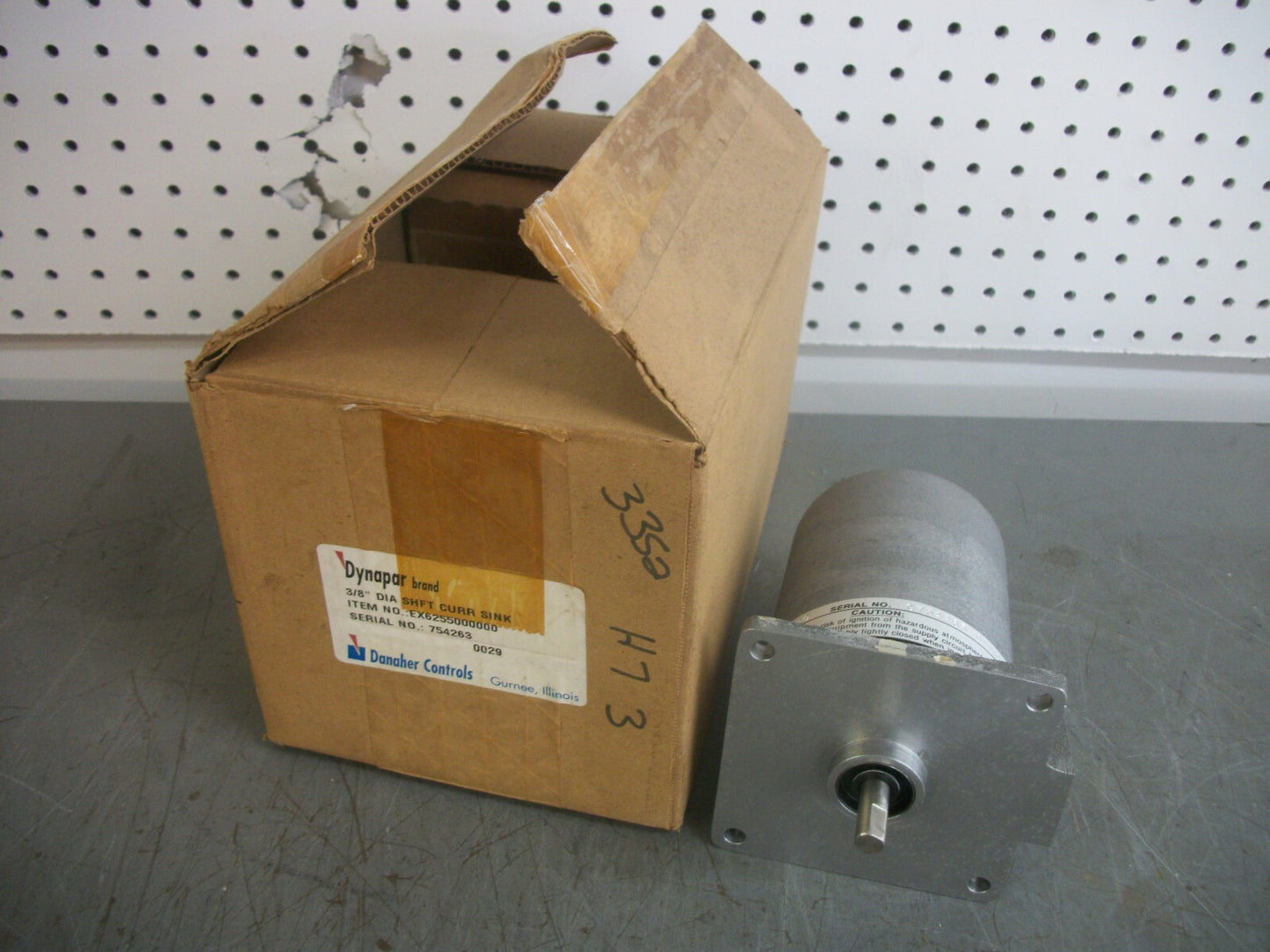 DYNAPAR 3/8" DIAMETER ENCODER UNIT EX6255000000 NIB
