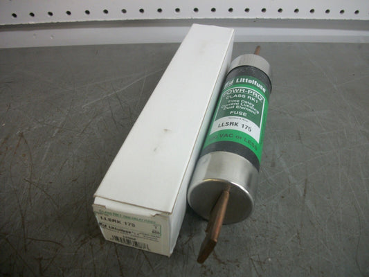 LITTELFUSE POWR-GARD FUSE LLSRK175 175AMP 600VOLT NIB