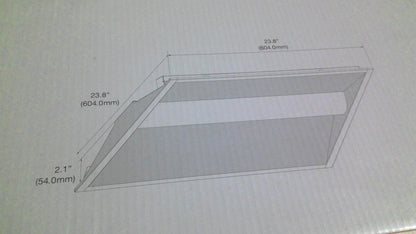 SYLVANIA 60446 2X2 VOLUMETRIC TROFFER VOLUME3A/028UNVD850/22G/WH 5000K 120/277V
