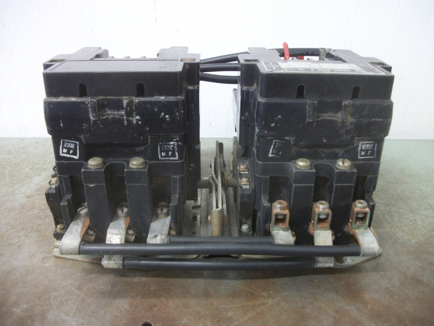 SQUARE D SIZE 3 REV MOTOR STARTER 8736SEO2 600VCOIL 3PH 600V 50HP