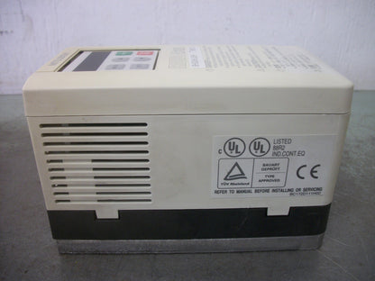 MITSUBISHI FREQROL-U100 0.2KW INVERTER DRIVE FR-U120-0.2K-F 230VOLT 3PH 1.4AMP