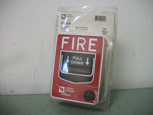 HONEYWELL SILENT KNIGHT FIRE PULL DOWN STATION PS-SA NEW