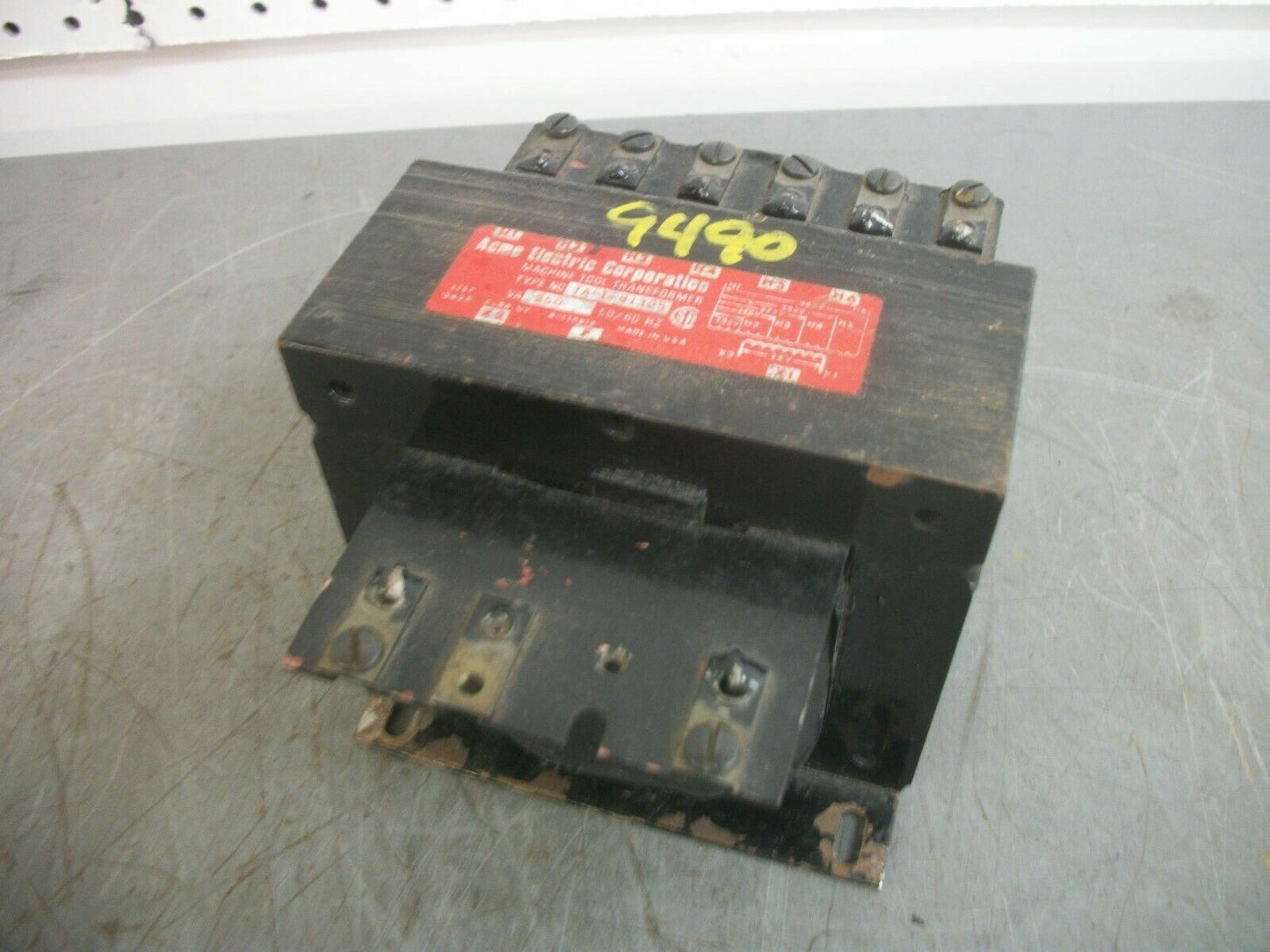 ACME 250VA 1PH TRANSFORMER TA-1-81325 HV 208X480 LV 24