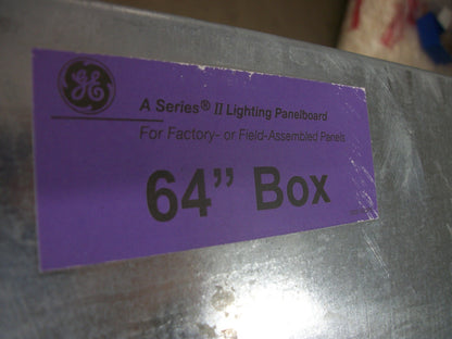 GE A-SERIES II 64" PANELBOARD BOX ENCLOSURE TYPE 1 AB64B NOB