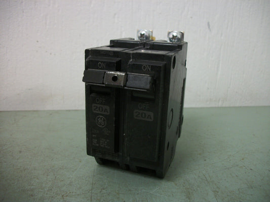GE THHQB CIRCUIT BREAKER THHQB2120 20AMP 240VOLT 2POLE