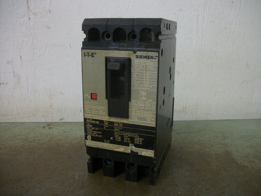 SIEMENS SENTRON HED6 CIRCUIT BREAKER HED63B100 100AMP 600VOLT 3POLE