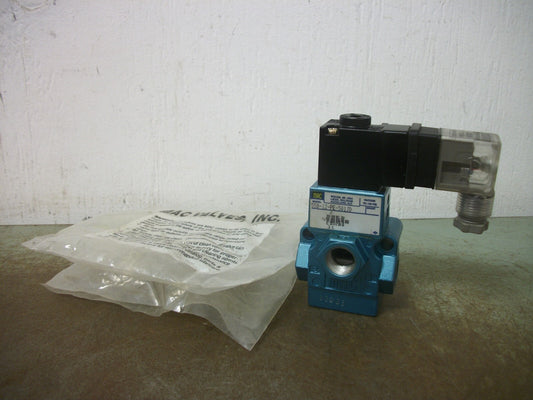 MAC SOLENOID VALVE 55B-12-PE-501JD 12-24VCOIL 150PSI NEW