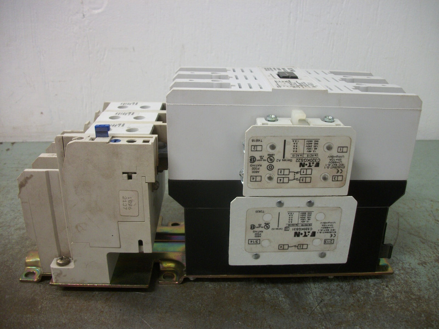 CUTLER-HAMMER SIZE 3 MOTOR STARTER CN15KN3 90AMP 120VCOIL 3PH 600V 50HP