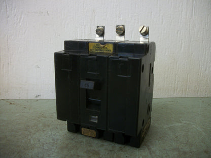 SQUARE D EHB CIRCUIT BREAKER EHB34040 40AMP 480VOLT 3POLE