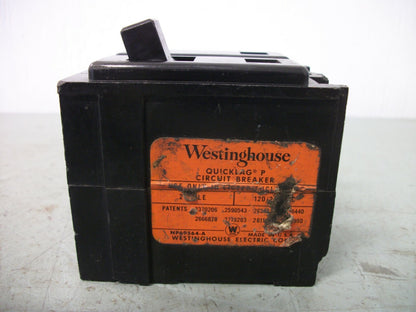 WESTINGHOUSE TYPE P CIRCUIT BREAKER QNF2050L 50AMP 240VOLT 2POLE