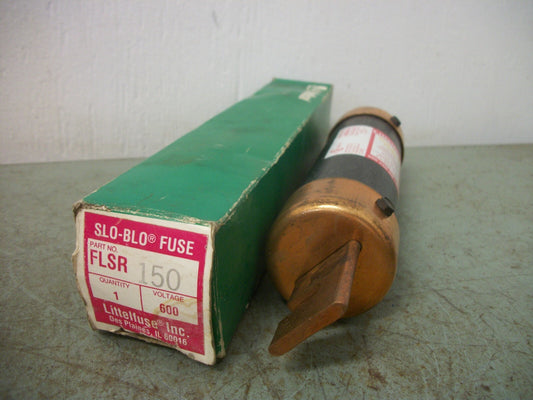 LITTELFUSE SLO-BLO FUSE FLSR150 150AMP 600VOLT NIB