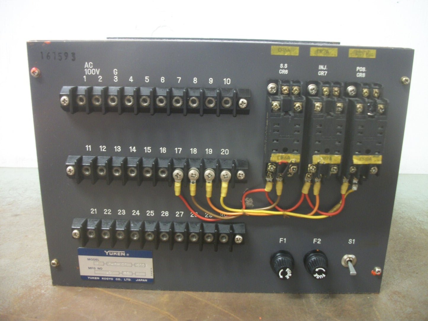 YUKEN KOGYO INJECTION CONTROLLER SK-1046-100-1202B