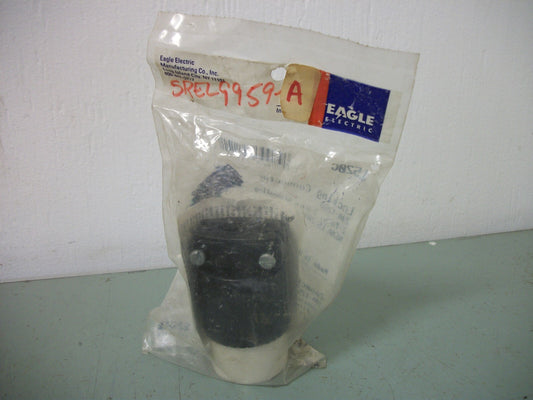 EAGLE ELECTRIC LOCKING CONNECTOR L520C 20AMP 125VOLT 2POLE 3W GRND NEW