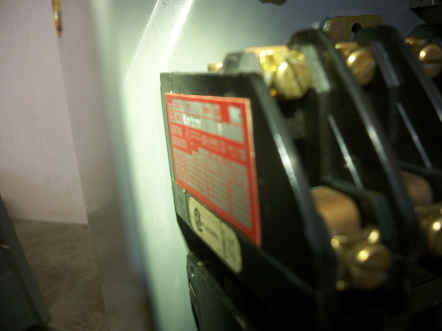 SQUARE D ENCL 30AMP 12POLE LIGHTING CONTACTOR 8903LX01200 120VCOIL