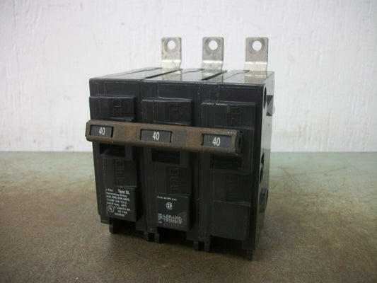 SIEMENS BL CIRCUIT BREAKER B340 40AMP 240VOLT 3POLE