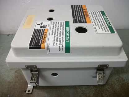 ALLIED 12 X 10 X 6 NON-METALLIC ENCLOSURE 1,2,3,3R,4,4X,12,13 AM1206RT