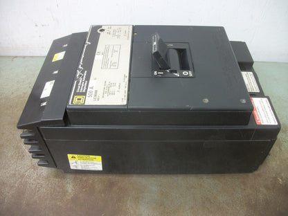 SQUARE D I-LINE LC CIRCUIT BREAKER LC36500 500AMP 600VOLT 3POLE GRAY