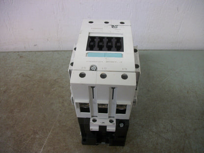 SIEMENS CONTACTOR 3RT1044-1FB46 90AMP 24VCOIL 3PH 600V 60HP