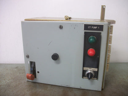 GE MCC BUCKET SIZE 2 CR106D000BAA 120VCOIL 30AMP FUSIBLE