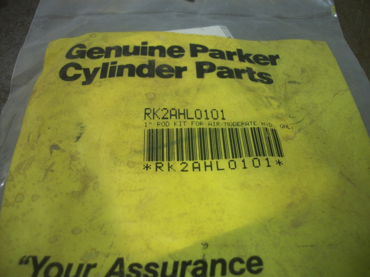 PARKER 1" ROD KIT FOR AIR/MODERATE HYD ONLY RK2AHL0101 NEW