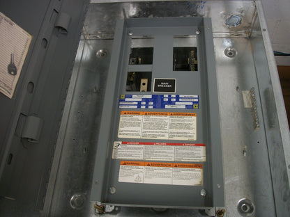 SQUARE D NQOD LOAD CENTER PANELBOARD NQOD12186402650520001 100A 240D/120V 3PH 4W